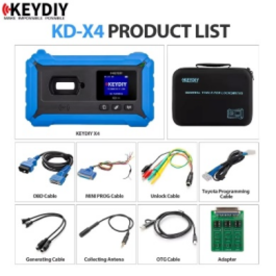 KEYDIY KDX4 KD-X4 Remote Generateor Chip Copy Reader Key Programming